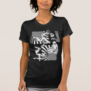 私はダンスWをLOVE Tシャツ