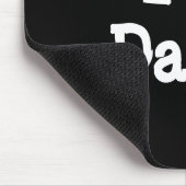 私はダーシー·ハートTシャツが大好きです マウスパッド (コーナー)