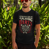 私はダーツになる遊方がいい – Dartリーグの伝説 Tシャツ