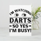 私はダーツを見ているのでyesだ忙し。 カード (スタンド正面)
