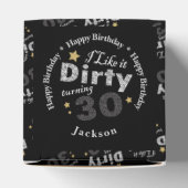 私はダーティターニング30が好き | 30th誕生日 フェイバーボックス (上部)