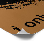 私はダートバイクのモトクロスポスターを失うことはない ポスター (角)