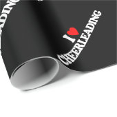 私はチアリーダーをすることを愛します ラッピングペーパー (ロールコーナー)