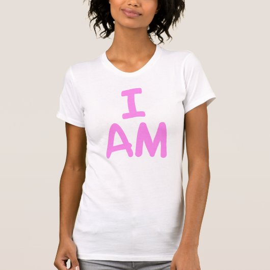 私はチアリーダー Tシャツ (正面)