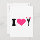 私はチアリーティング ポストカード (正面/裏面)