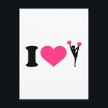 私はチアリーティング ポストカード<br><div class="desc">チアリーダーチアリーティングスポーツ女性ガールサッカーバスケットボールファンハンドボールフットボールサッカーポンプロッカー踊り応援ラブハート</div>