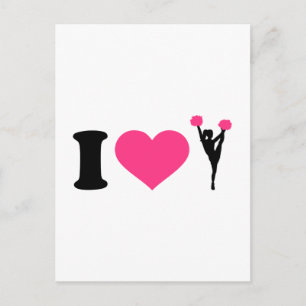 私はチアリーティング ポストカード