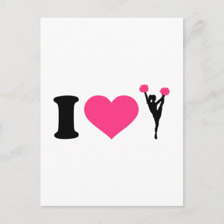 私はチアリーティング ポストカード