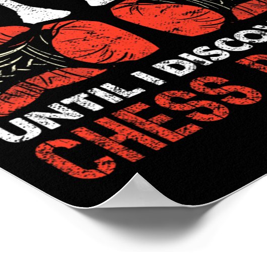 私はチェスのボクシングを見つけるまで普通だった ポスター (角)