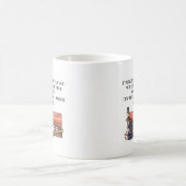 私はチェスをする人を愛します コーヒーマグカップ (中央)