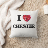 私はチェスターを愛します クッション (ブランケット)