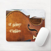私はチェロを演奏します マウスパッド (マウス)