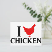 私はチキンが大好き ポストカード (スタンド正面)