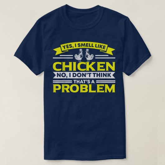 私はチキンチキンの農家 Tシャツ (デザイン正面)