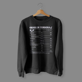 私はチキンテンディーズフード付&スウェットシャツが大好き スウェットシャツ