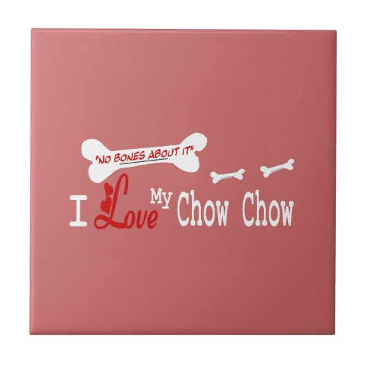 私はチャウが大好き タイル (正面)