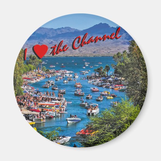 私はチャネルマグネットが大好き マグネット (正面)