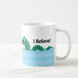 私はチャンピオンに湖のChamplainモンスターを信じます コーヒーマグカップ