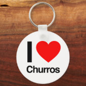 私はチャーロスが大好きだ キーホルダー (正面)