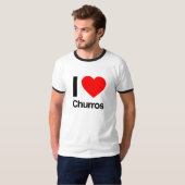 私はチャーロスが大好きだ Tシャツ (正面フル)