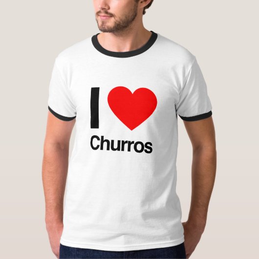 私はチャーロスが大好きだ Tシャツ (正面)