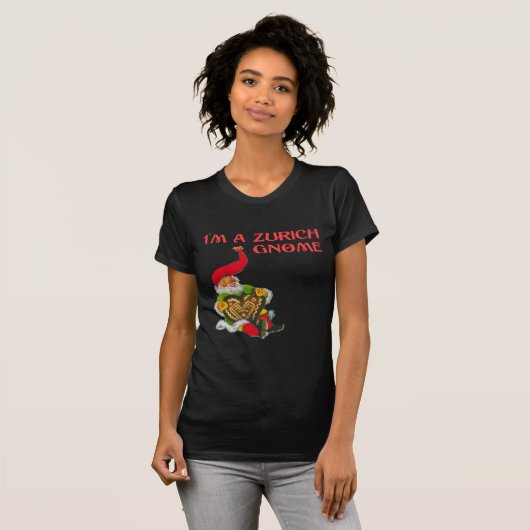 私はチューリッヒの格言です Tシャツ (正面フル)