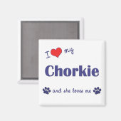 私はチョキーが大好き マグネット (正面/裏面)