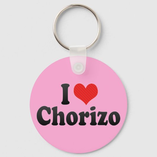 私はチョリソが大好き キーホルダー (正面)