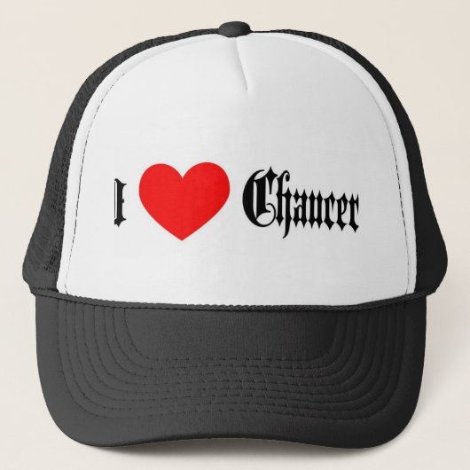 私はチョーサーを愛します キャップ (正面)