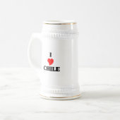 私はチリが大好き ビールジョッキ (正面左)
