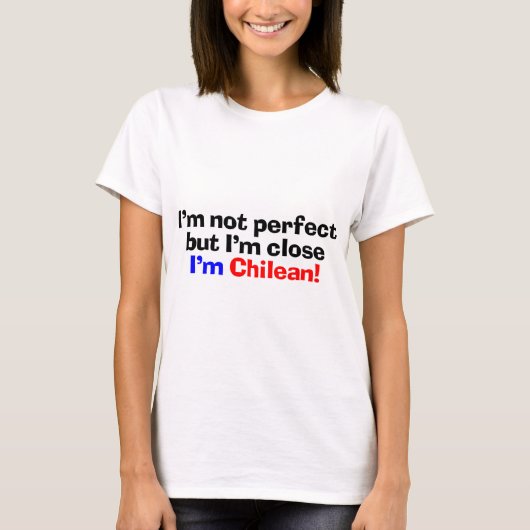 私はチリです Tシャツ (正面)