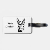 私はチリで働いている ラゲッジタグ (裏面横)