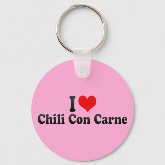 私はチリコンカーネが大好き キーホルダー (正面)