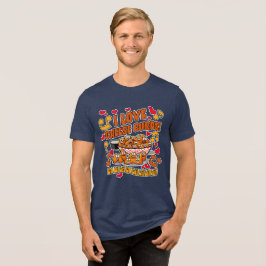 私はチーズカードが大好き! トライブレンドTシャツ
