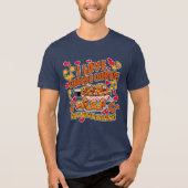 私はチーズカードが大好き! トライブレンドTシャツ (正面)