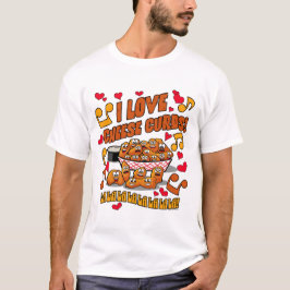 私はチーズカードが大好き! Tシャツ