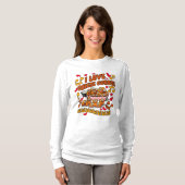 私はチーズカードが大好き! Tシャツ (正面フル)