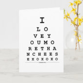 私はチーズカードよりもっと愛します カード (黄色い花)