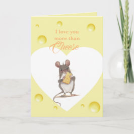 私はチーズカード以上にあなたを愛している カード