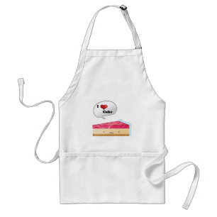私はチーズケーキを愛します スタンダードエプロン