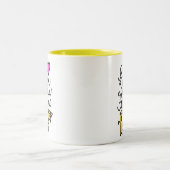 私はチーズマグよりも君が大好きだ ツートーンマグカップ (中央)