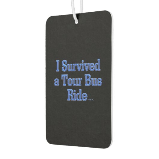 私はツア生き延びーバスに乗る黒い車の空気フレッシュナー カーエアーフレッシュナー (左)