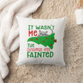 私はツリーがクリスマスに気を失ったおもしろいわけではない クッション (ブランケット)