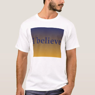 私はティーを信じます Tシャツ