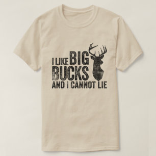 私はティーを捜す大金を好みます Tシャツ