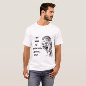 私はティーを生き延びました Tシャツ (正面フル)