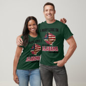 私はテキサスに住んでいますが、永遠のアラバマのファンです Tシャツ (ユニセックス)