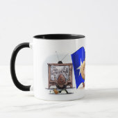 私はテキサス州から！マグ マグカップ (左)