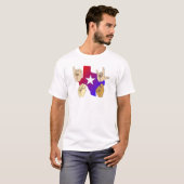 私はテキサス州の手話のTシャツを愛します Tシャツ (正面フル)
