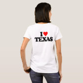 私はテキサス州 Tシャツ (裏面フル)